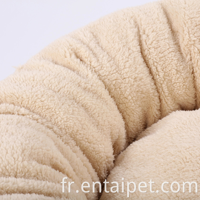 Fournitures pour animaux de compagnie accessoires d'hiver en peluche de luxe